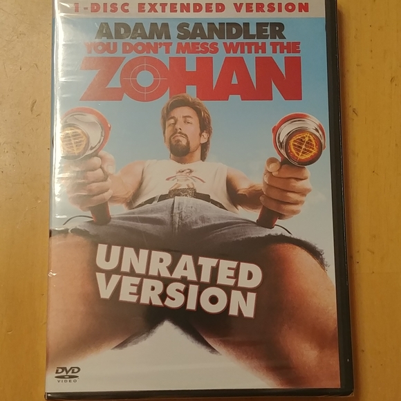 Adam Sandler DVD "You Don't Mess with the ZOHAN" unrated version, brand new - Picture 1 of 2